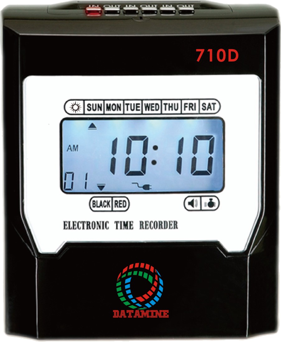Singapore cheap 710D digital punch Card Time / Machine / Clock / Recorder
