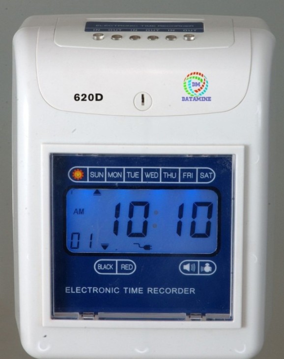 Datamine 620D digital punch Card Time Recorder/Machine/Clock Singapore