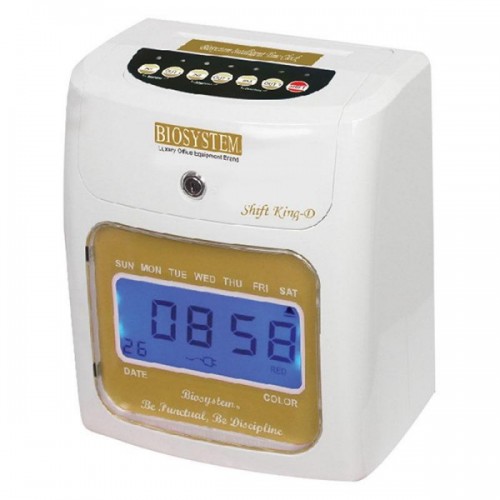 biosystem shift king-D time recorder machine