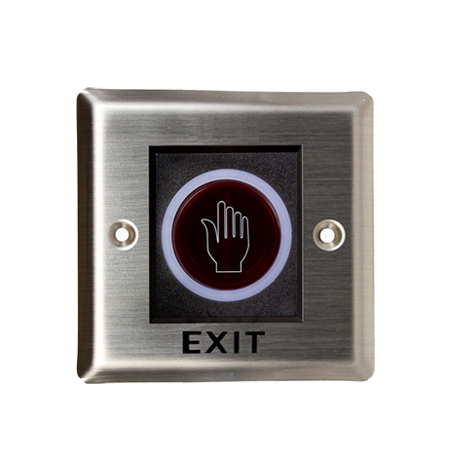 contactless exit button infrared
